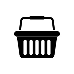 supermarket basket empty icon