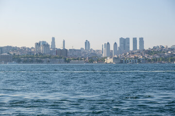 Fototapeta premium City Istanbul on the Bosphorus in Turkey