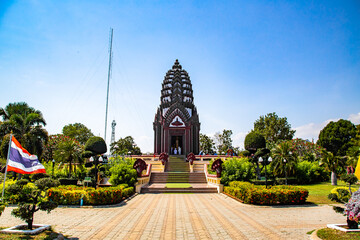 Prachuap Khiri Khan City Pillar Shrine in Thailand