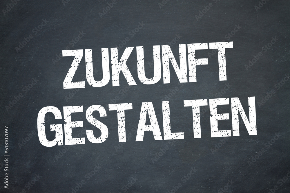 Poster zukunft gestalten