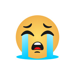cry emoji icon
