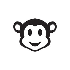 Monkey face icon 