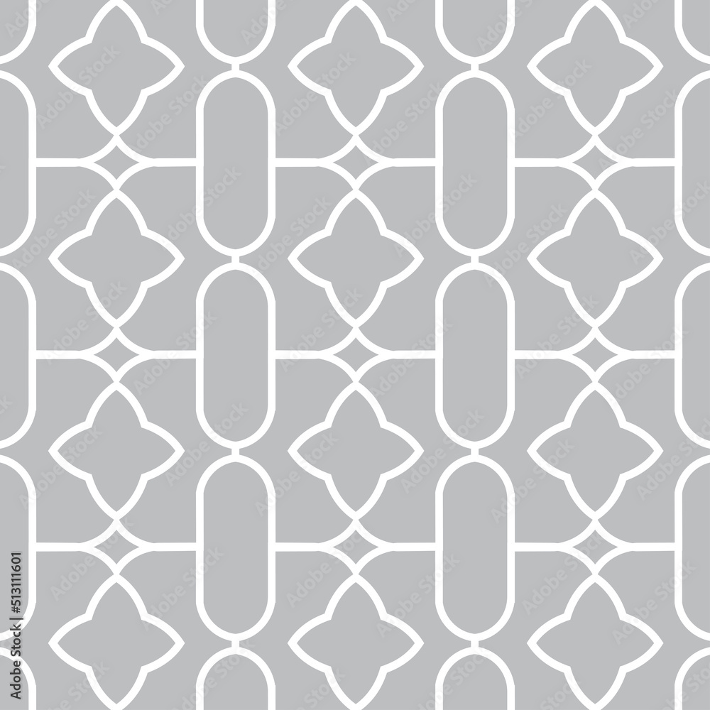 Aufkleber abstract black seamless pattern with shapes. background element design. vector, 2022