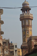 Fototapeta na wymiar Islamic architecture, Wazer khan Mosque