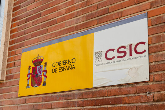 Madrid, Spain. Building of the CSIC (Consejo Superior de Investigaciones Cientificas - Spanish National Research Council), public research institution