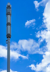 5G tower against sky