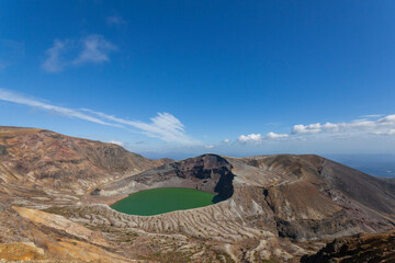 蔵王　蔵王山　お釜 　東北　山形　宮城　宮城蔵王　山形蔵王 　御釜