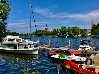 Altstadtinsel in Werder (Havel) (Brandenburg)