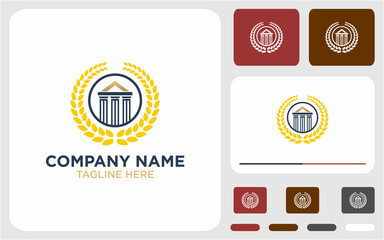 Law firm logo design template