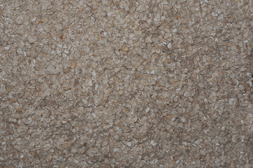 Rolled oats background. top view