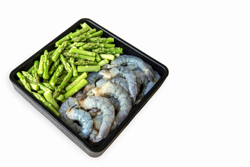 Asia, Thailand, Asparagus, Shrimp - Seafood, Asian Food