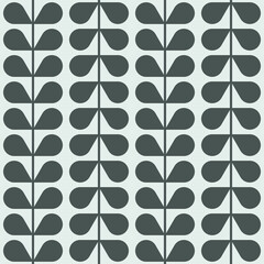 Fototapeta na wymiar Pattern for print and decoration. Petals are dark in vertical rows. Vector repeating pattern.