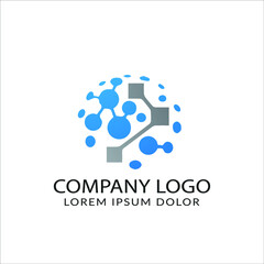 Modern branding logo design