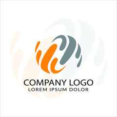 Obraz premium Modern branding logo design