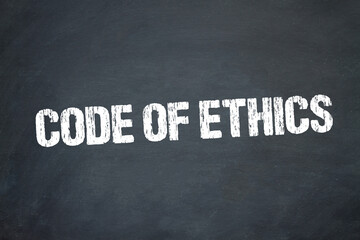 Code of Ethics - obrazy, fototapety, plakaty