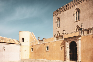Fototapeta na wymiar Sicilian Castle