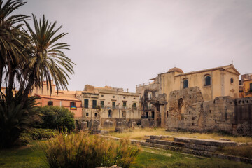 Historische sizilianische Architektur