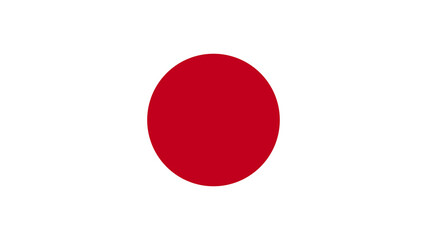 Japanese flag. Japan flag symbol icon design vector image