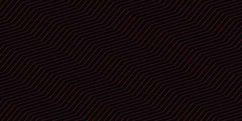 Black background and red zig zag line