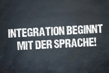 Integration beginnt mit der Sprache!