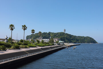 Fototapeta na wymiar 江の島西海岸