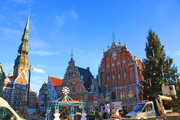House of the Blackheads in Riga, Latvia