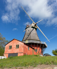 windmill in the country