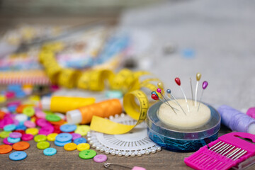 background for sewing