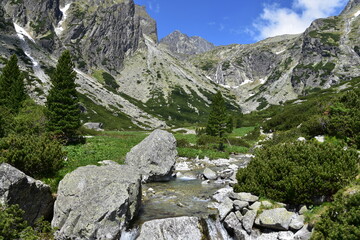 Little Cold Water Valley, Tatra Mountains, Slovakia,