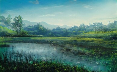 incredibly beautiful background, oil painting, realistic picture, fantasy backdrop, beautiful nature backdrop