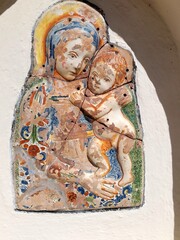 mosaic in the church