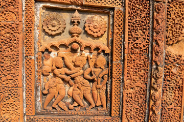 Famous terracotta (fired clay of a brownish-red colour, used as ornamental building material)...