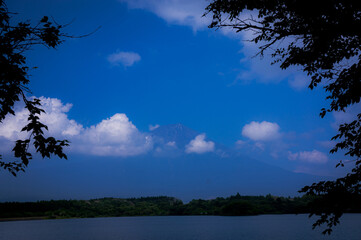 田貫湖からの富士山