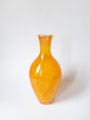 Mid-century modern style glass vase