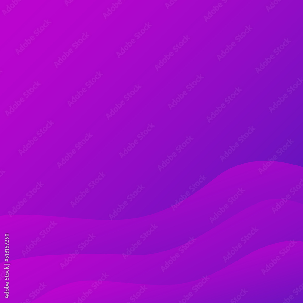 Aufkleber color gradient fluid wawes background template. abstract gradient square template for social media p
