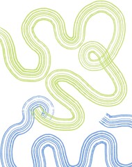 Illustration - pattern bright colors background