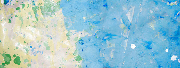 Abstract painting blue. Modern artistic pattern. Colorful texture. Artistic canvas