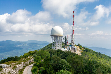 Wanderung auf den Gipfel des Uckagebierges am Vojak - Primorje-Gorski - Kroatien