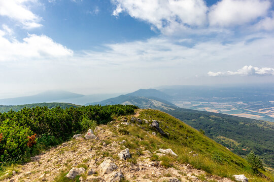 Wanderung auf den Gipfel des Uckagebierges am Vojak - Primorje-Gorski - Kroatien