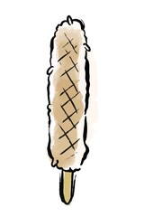 きりたんぽ イラスト