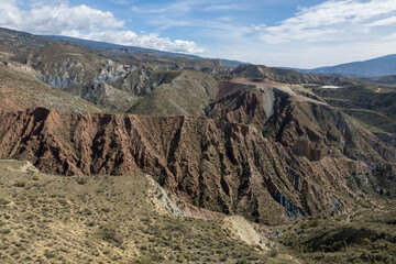 mountainous area in the south of Andalucia