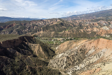 mountainous area in the south of Andalucia