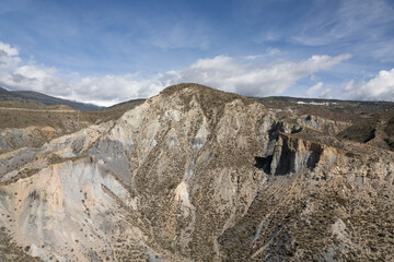 mountainous area in the south of Andalucia