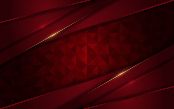 Background design with abstract red and yellow Vector Image