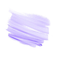 Purple lavender brush stroke abstract art paint background. Acrylic creative artwork. Image.