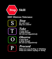 approach of DBT distress tolerance