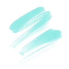 Mint brush stroke abstract art paint background image. Texture trace design.