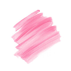 Pink logo watercolor paint background. Perfect design for headline and sale banner. 