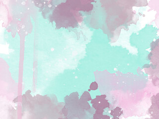 light colored watercolor background space for text