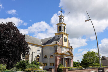 Brugkerk reformed church on the Kerkweg-Oost in Waddinxveen the Netherlands